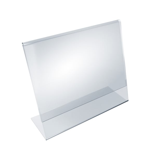 11"W x 7"H Angled Sign Holder, PK10